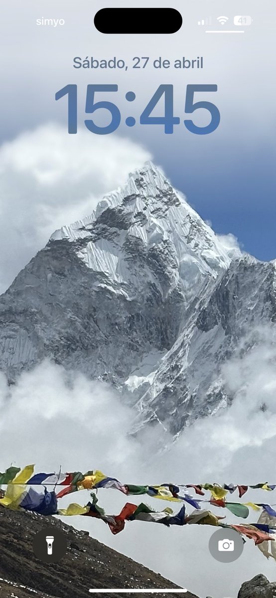 ansanflo's tweet photo. @saxogaming Hecha por mí mismo hace unas semanas en Nepal. #AmaDablam 🏔️😍 https://t.co/DF3VyZ12n8