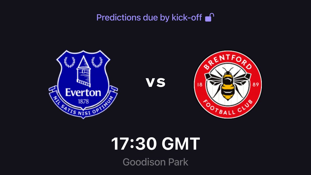 playreceipts's tweet photo. ⚽️ RECEIPTS by @ACMomento: Everton vs. Brentford

To enter to win a match-worn shirt:

Quote RT this post and correctly predict both the final score *and* pick either Everton or Brentford and predict the goal scorer(s) from that team. https://t.co/MgHVC4k6GU