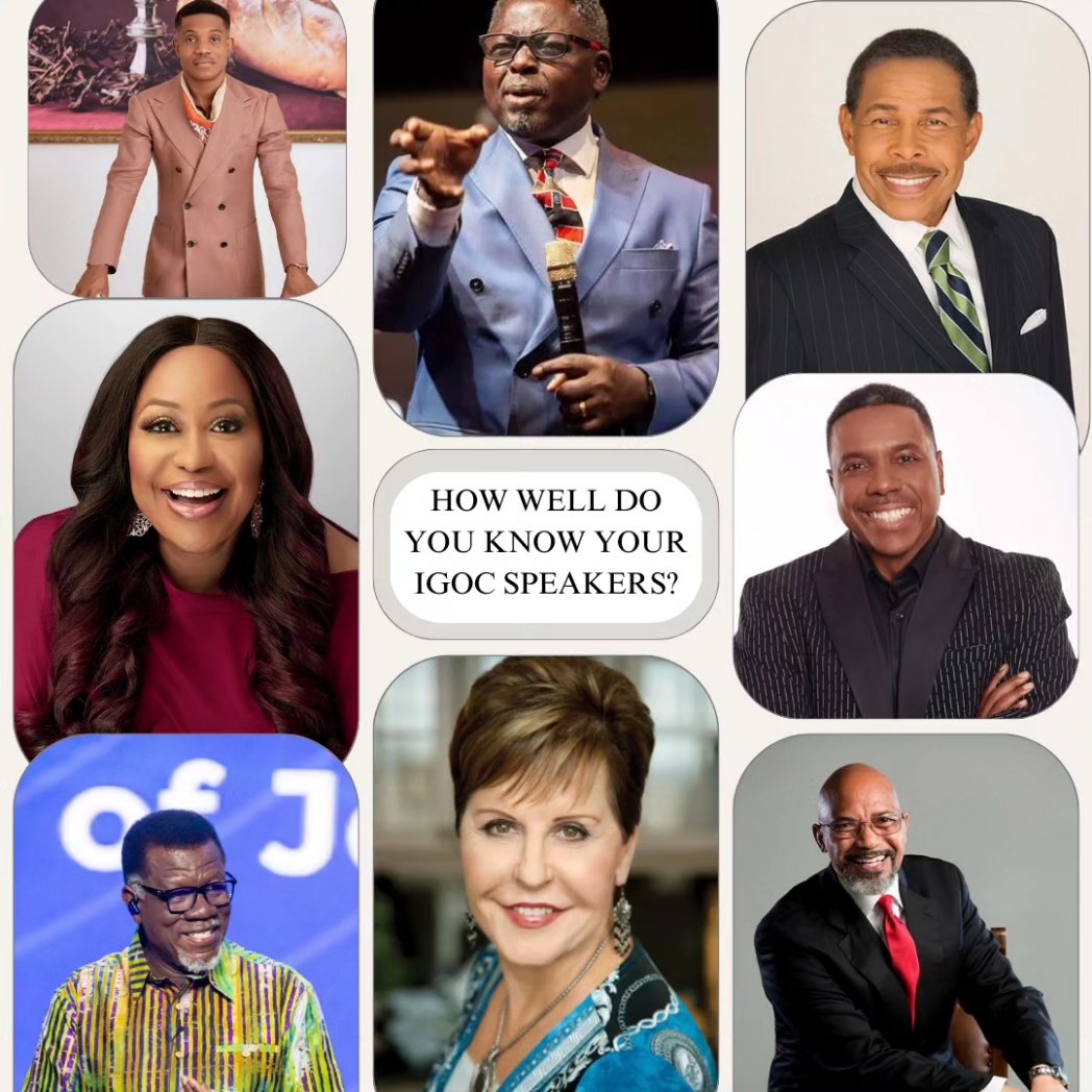 MatAshimolowo's tweet image. Are You Ready for IGOC 2024? 

As we count down to the big reveal of this year's IGOC speakers at #KICC #PrayerCity, ME5 9QG, this Sunday at 11am, here's a fun challenge to test your knowledge of our past legends!

Guess the speakers and see if you can answer all the questions…