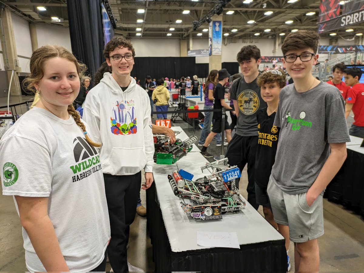 Starting today with a big W at the VEX Robotics World Championship 🤖💪🤖 Finish strong Flashbang!!! #FindYourGreatness @slsdpollitt @GreatOaksOhio
