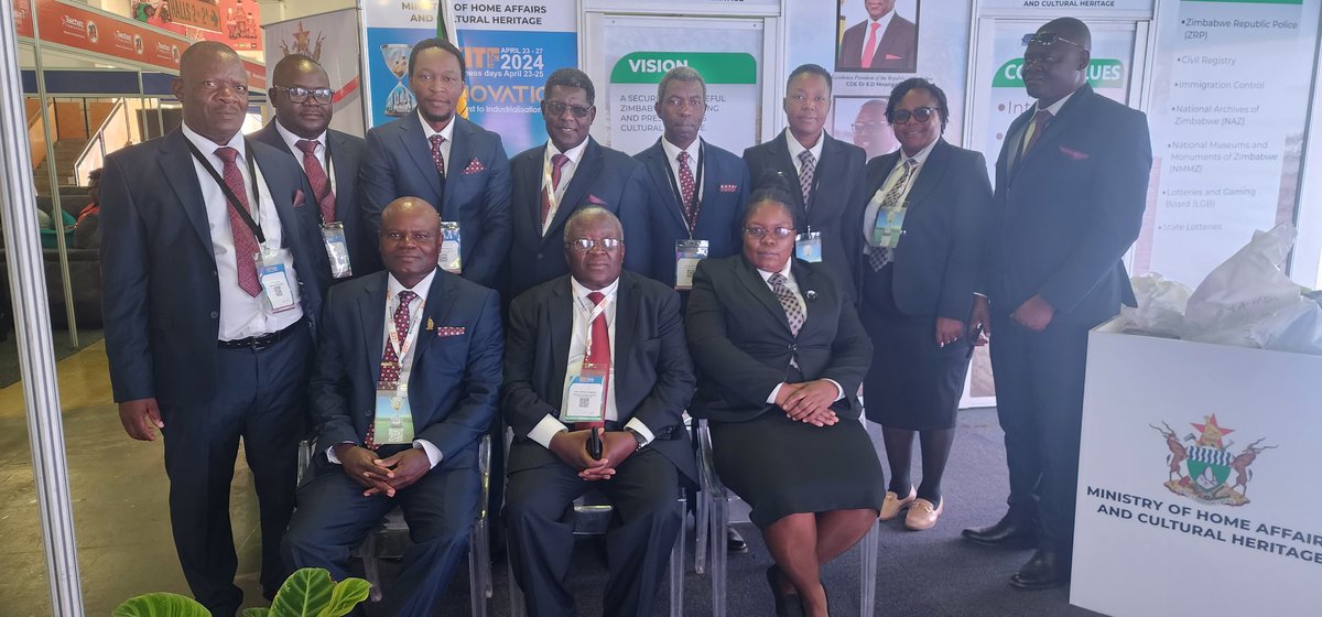 The ministry took part in this year's 64th Edition of ZITF, where it showcased services offered by Departments and Agencies under its purview. @InfoMinZW