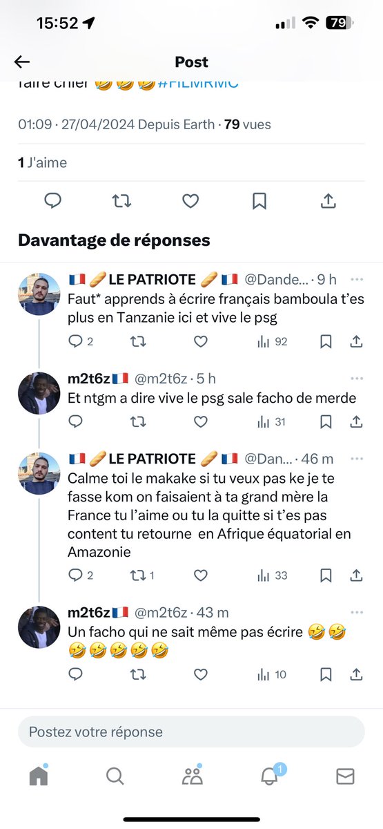 stev__3n's tweet photo. @DandeLedandy @AtlassUwU @LeaSiguera @_IDVL Allez tg le soumis + raciste https://t.co/C6ugbYRe8O