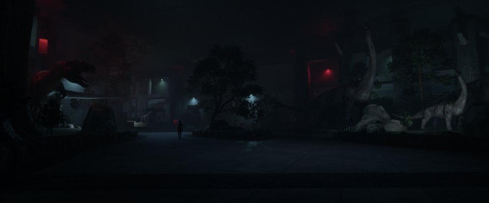 A screenshot of some of the (WIP) exhibits of Dalton's Dinos from our game <a href="/TerribleLzrds/">Terrible Lizards Game</a> #screenshotsaturday #terriblelizards #indiedev #indiegamedev #gamedev