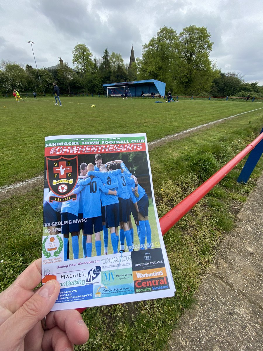 @sandiacre_town v @GedlingMWFC