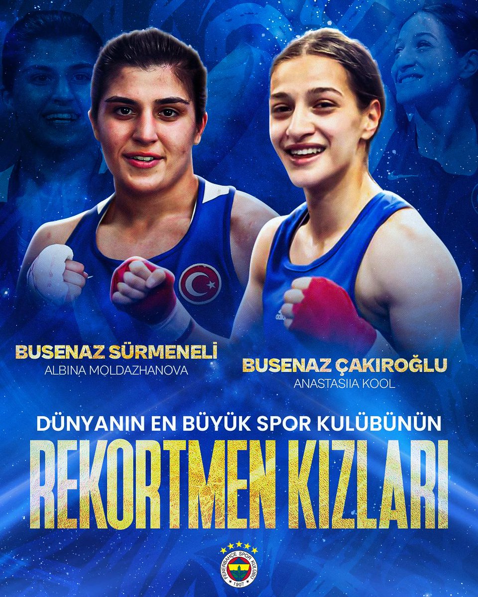 Büyükler Avrupa Boks Şampiyonası’nda bu akşam saat 18.00’de başlayacak final maçında boksörlerimiz Buse Naz Çakıroğlu ve Busenaz Sürmeneli’ye sonsuz başarılar dileriz. 
Haydi kızlar, kalbimiz ve desteğimiz sizinle…