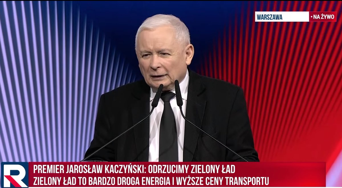 🗨️Prezes @pisorgpl J. #Kaczyński: Wolność ma różne aspekty. Polacy mają prawo żyć w bezpiecznym kraju, w kraju, w którym reguły wynikają z polskiej kultury. Mówimy zdecydowane NIE dla przymusowej relokacji, dlatego musimy to zatrzymać - to jest nasze zobowiązanie. #BiałoCzerwoni…