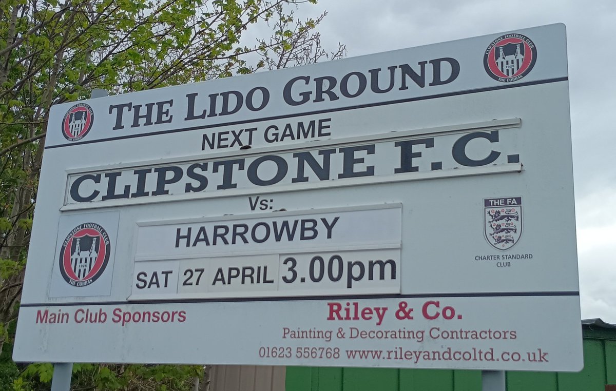 Game 143
Saturday 27th April 2024
This afternoon I'm at #TheLidoGround home of #TheCobras @ClipstoneFC1 for the @utdcos div 1 PlayOff semi v #TheArrows @harrowbyutd1949 #GroundHopping #NonLeagueFootball #NonLeagueNotts @NottsDerbyFBall @Stuartlong19 #OnTheHop