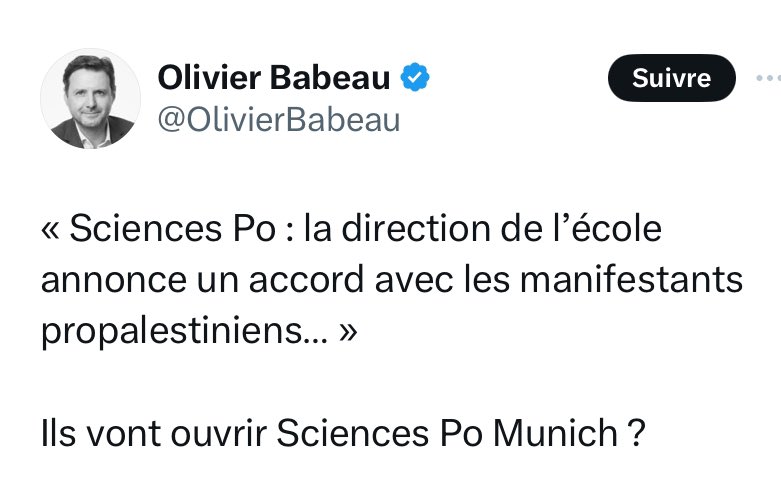 Pour lui, demander qu’on arrête de massacrer des gosses c’est du nazisme.
Le bloc bourgeois radicalisé fait dans l’inversion accusatoire.