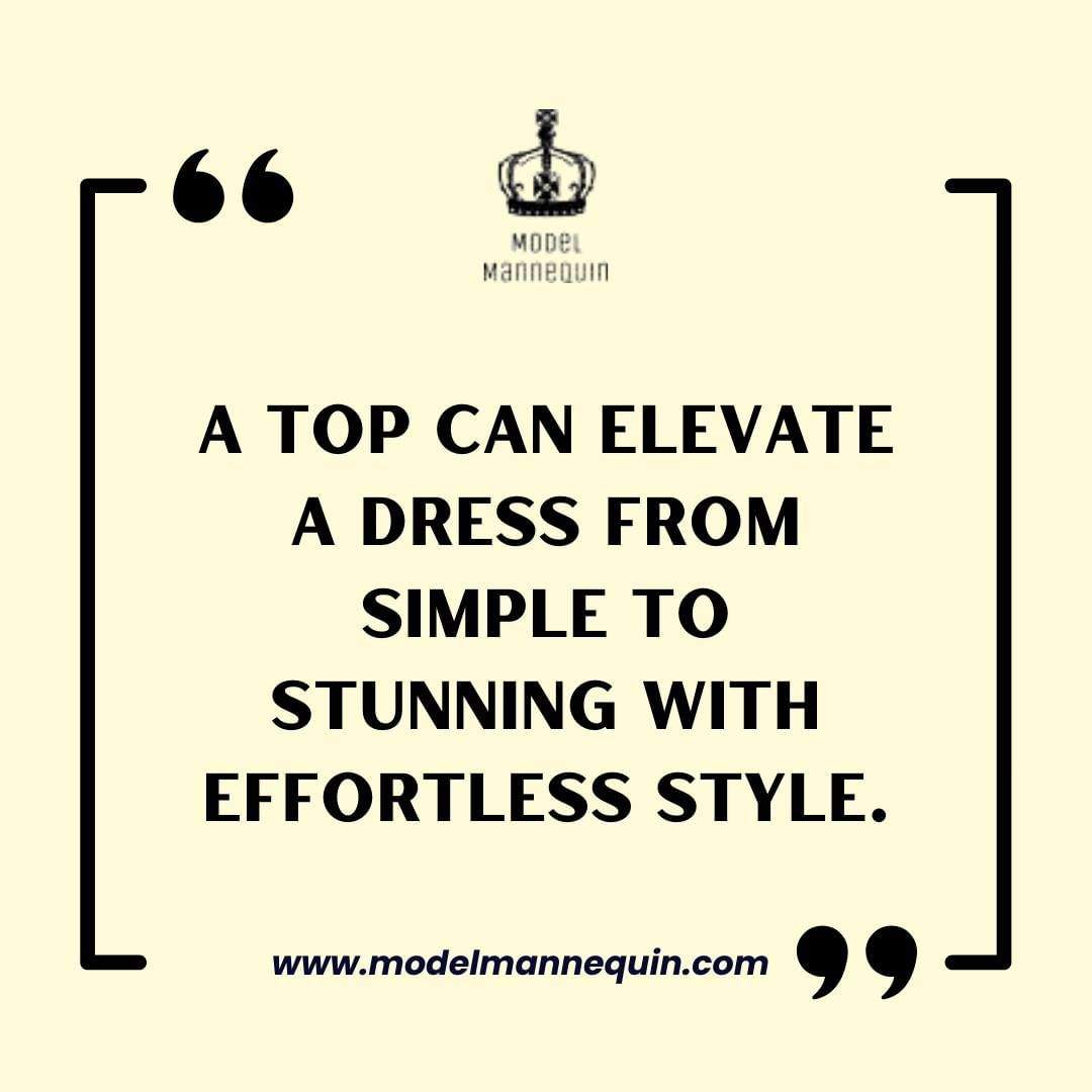 modelmannequin's tweet photo. A well-chosen top can transform a simple dress into a statement of elegance and style.
.
.
.
.
.
.
#Fashionista #OOTD #StyleInspiration #TrendSetter #FashionForward #ChicStyle #Glamourous #FashionObsessed #InstaFashion https://t.co/UvgdUuvTtn