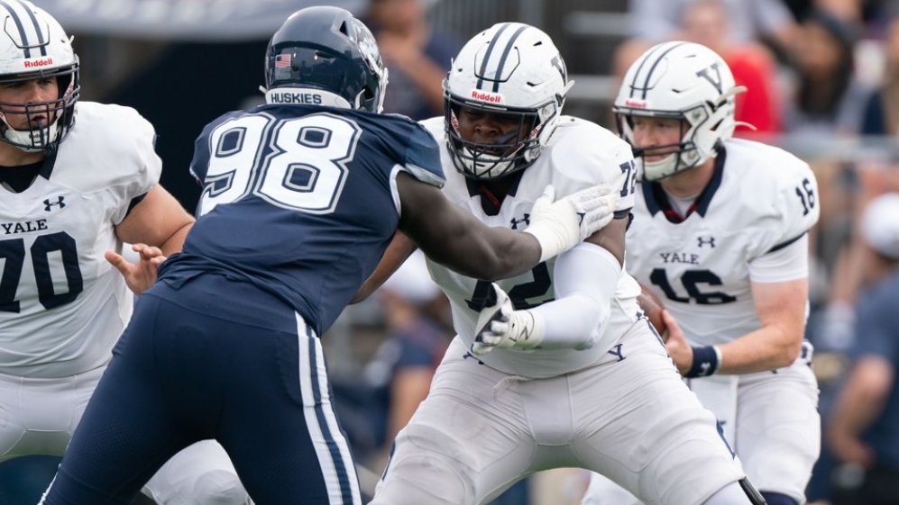 The Bears had just one pick on Day 2, but made it count by snagging Yale product (and Hinsdale native) Kiran Amegadjie with the 75th pick. #NFLDraft bleachernation.com/bears/2024/04/…