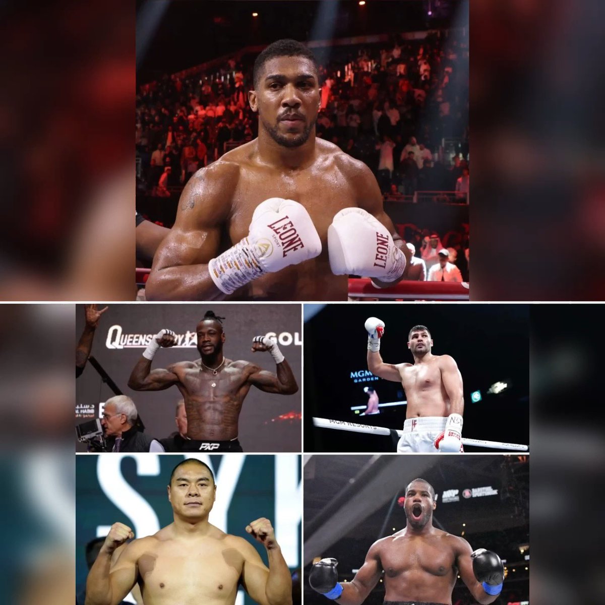 𝐀𝐉 𝐛𝐚𝐜𝐤 𝐚𝐭 𝐖𝐞𝐦𝐛𝐥𝐞𝐲? 🇬🇧 Who would you like to see next for Anthony Joshua? #boxing