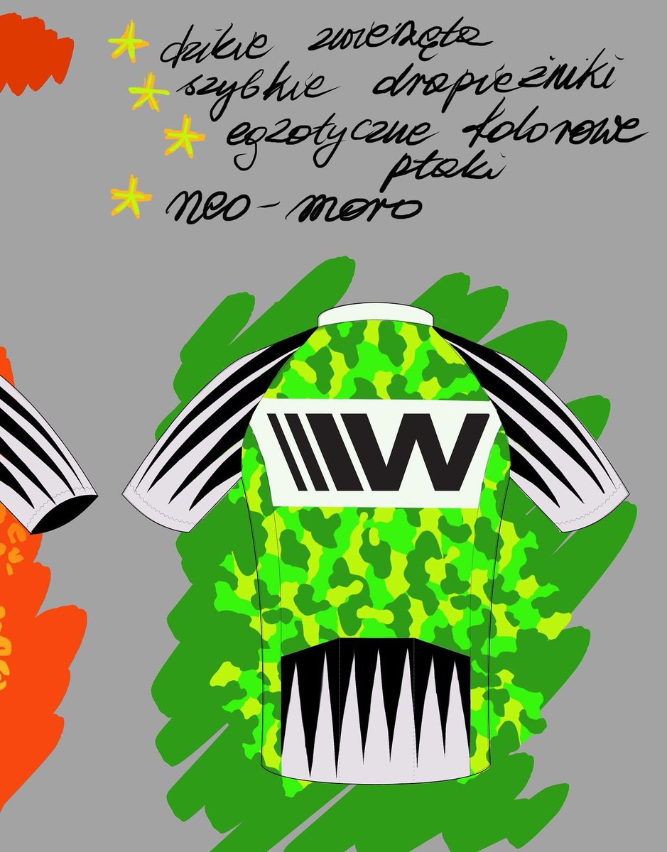 Skoro już wróciłam do komunikacji na X to pokazać Wam chcę koszulkę kolarską, którą zaprojektowałam dla <a href="/TMarczynski/">Tomasz Marczyński</a> Projekt i real.