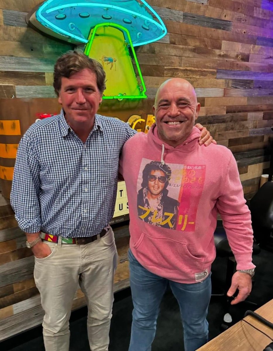 Do you agree that Tucker Carlson and Joe Rogan are national treasures ?