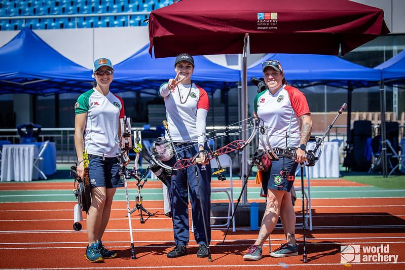 World Cup di TIRO CON L'ARCO - Shanghai (CHN) - Elisa Roner conquista la medaglia d'argento nella specialità Compound Outdoor femminile a squadre con  225 punti!
#FiammeGialle 
#NoiconVoi 
#nellaTradizioneilFuturo