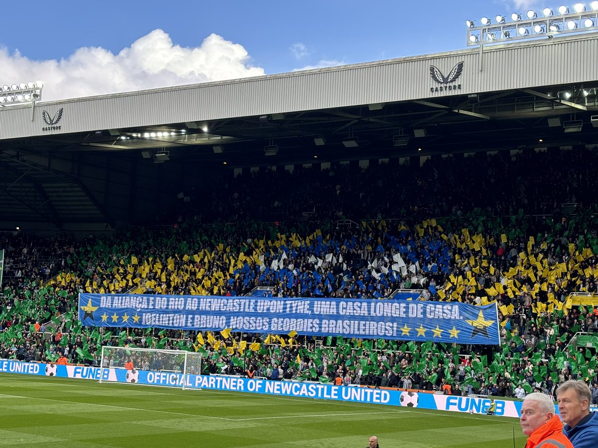 CraigHope_DM's tweet image. “From Alianca &amp;amp; Rio to Newcastle upon Tyne, a home away from home, Joelinton &amp;amp; Bruno, our Geordie Brazilians” #nufc @worflags