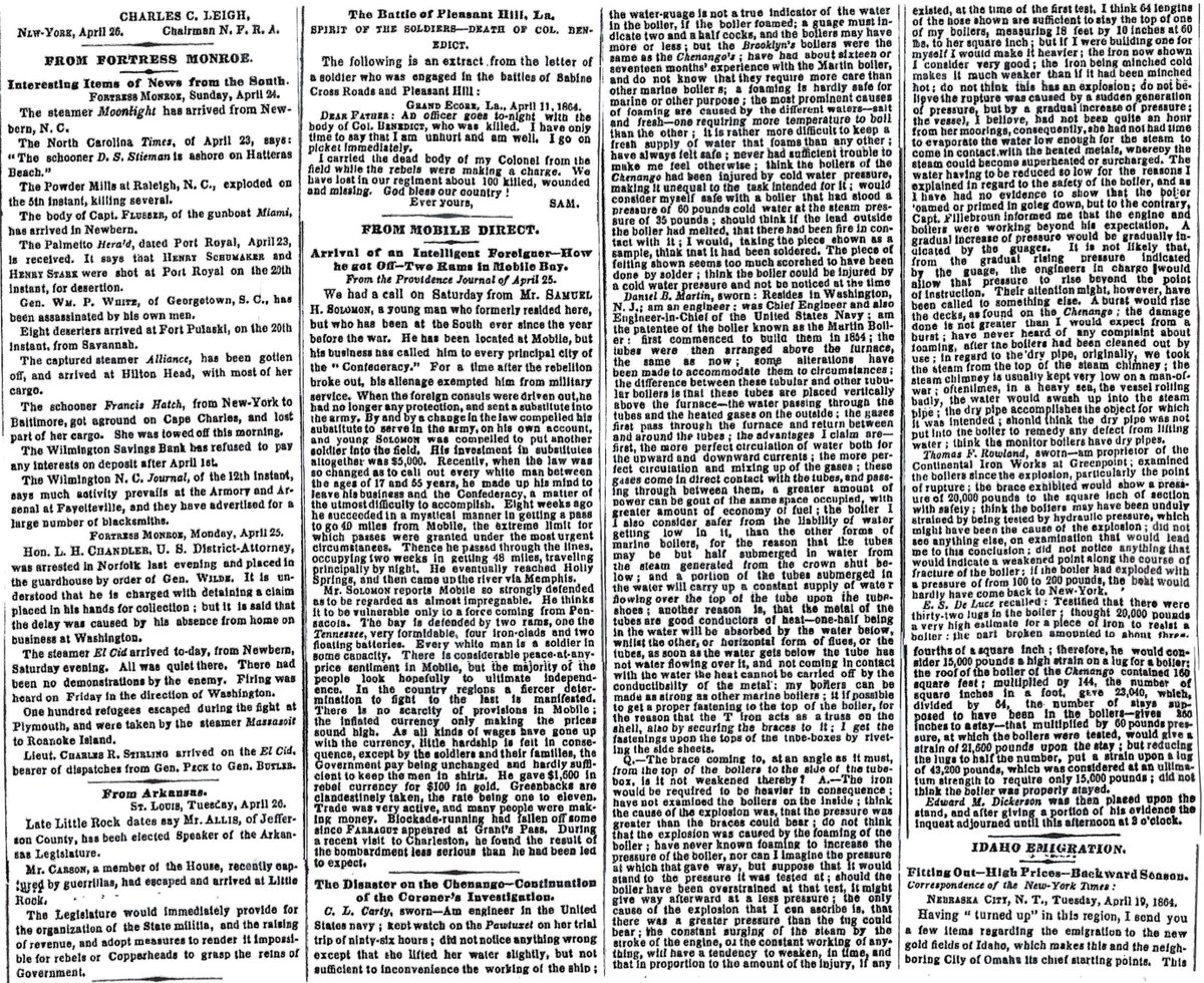 #160YearsAgo 27 Apr 1864 NY Times FROM WASHINGTON: Reports from the Army of the Potomac; Twenty-five Millions to Pay the New Short-Term Troops. Reply #2=> freerepublic.com/focus/f-chat/4… @Justme6165 @Son_of_Sandor @jdm1968 @Wrap10 @AndyMurthi @Liz_july4th @CWBreakfastClub