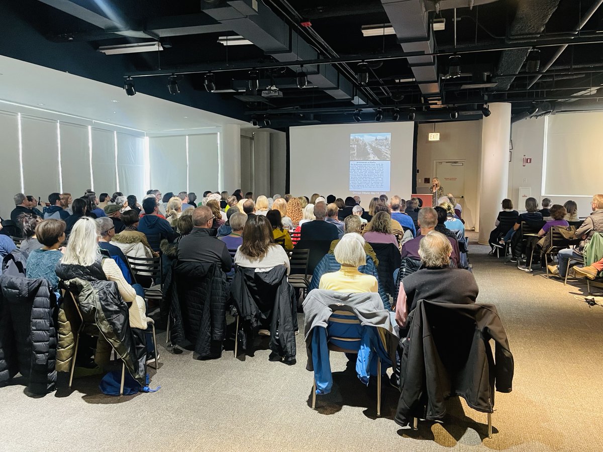 The Passport to Lincoln Park program saw an awesome kickoff on Sunday, April 7 as we hosted renowned historian Julia Bachrach for a lecture on Lincoln Park Architecture & History. Around 45 Passport program participants were in attendance, along with 130 additional attendees.