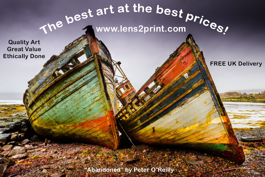 For more fabulous images from Peter: bit.ly/PeterOReilly lens2print.com QUALITY ART * GREAT VALUE * ETHICALLY DONE #lens2print #freeukshipping #ethical #canvasprints #bestvalue #firstforart #gifts #qualityart #bestprices #acrylicprint #valentine