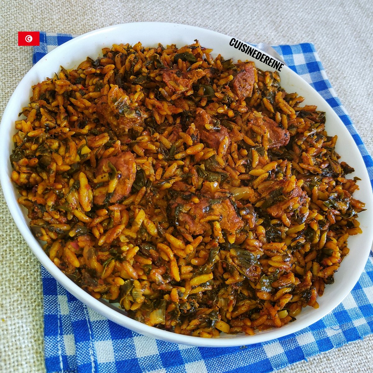 شربة على طريقة الروز الجربي 🇹🇳 طريقة التحضير بالفيديو: youtu.be/87CwoY4Dpxk?si… #Food #recipe #Tunisia