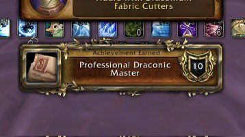 been working on this for a little while now!! now i'm finally maxed out in every expansion's tailoring :)