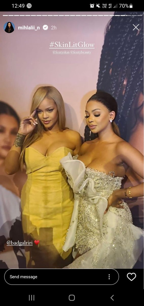 Mihlali Ndamase spotted with Rihanna in Los Angeles😍🔥

#Brieflyza #CelebNews