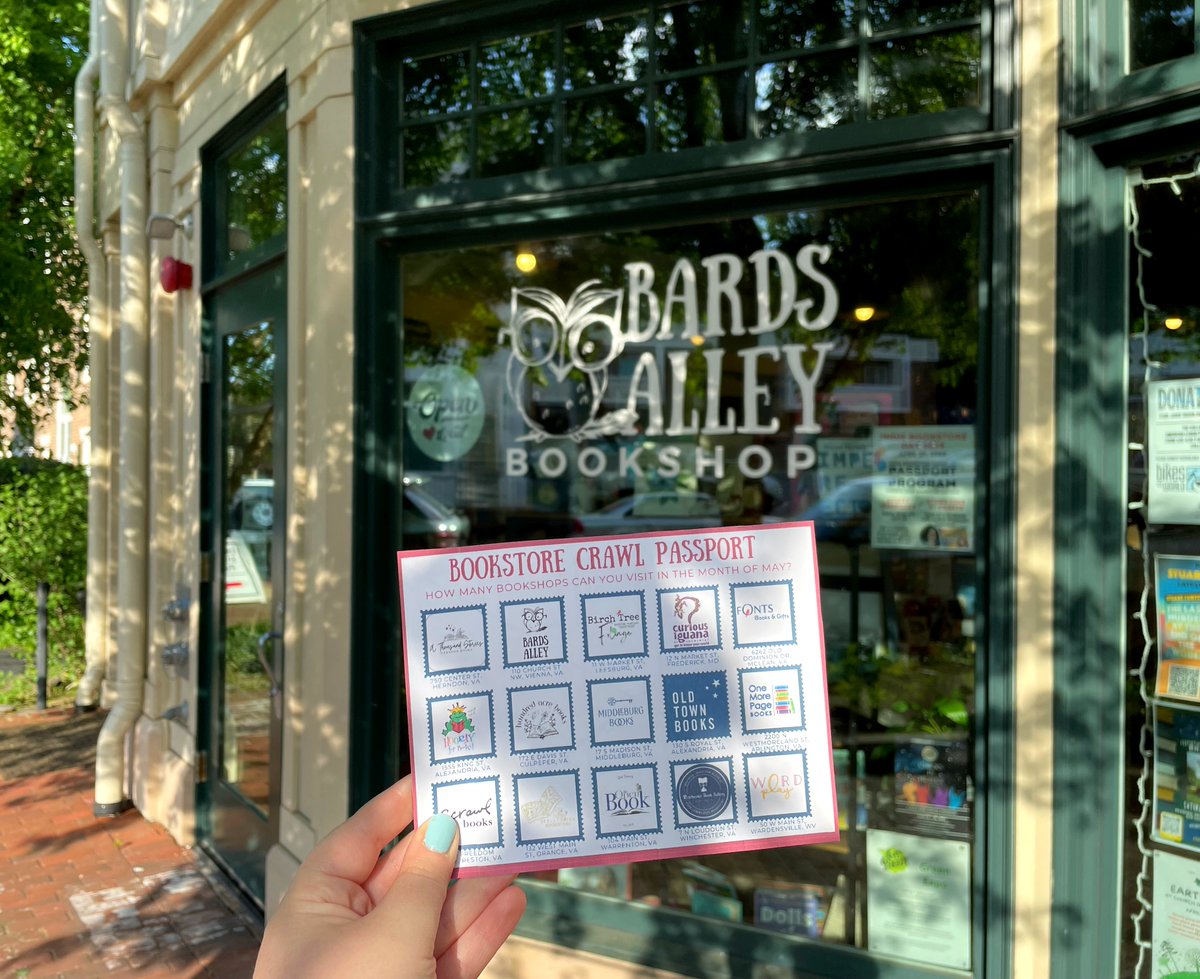 Today is the day 🤩 Happy #IndieBookstoreDay everyone! 🎈 We’re open now, so we will see you soon! Don't forget to join us at 10:30am for our story time and craft with Gabriella Aldeman and come pick up your bookstore crawl passport for May. 🛃