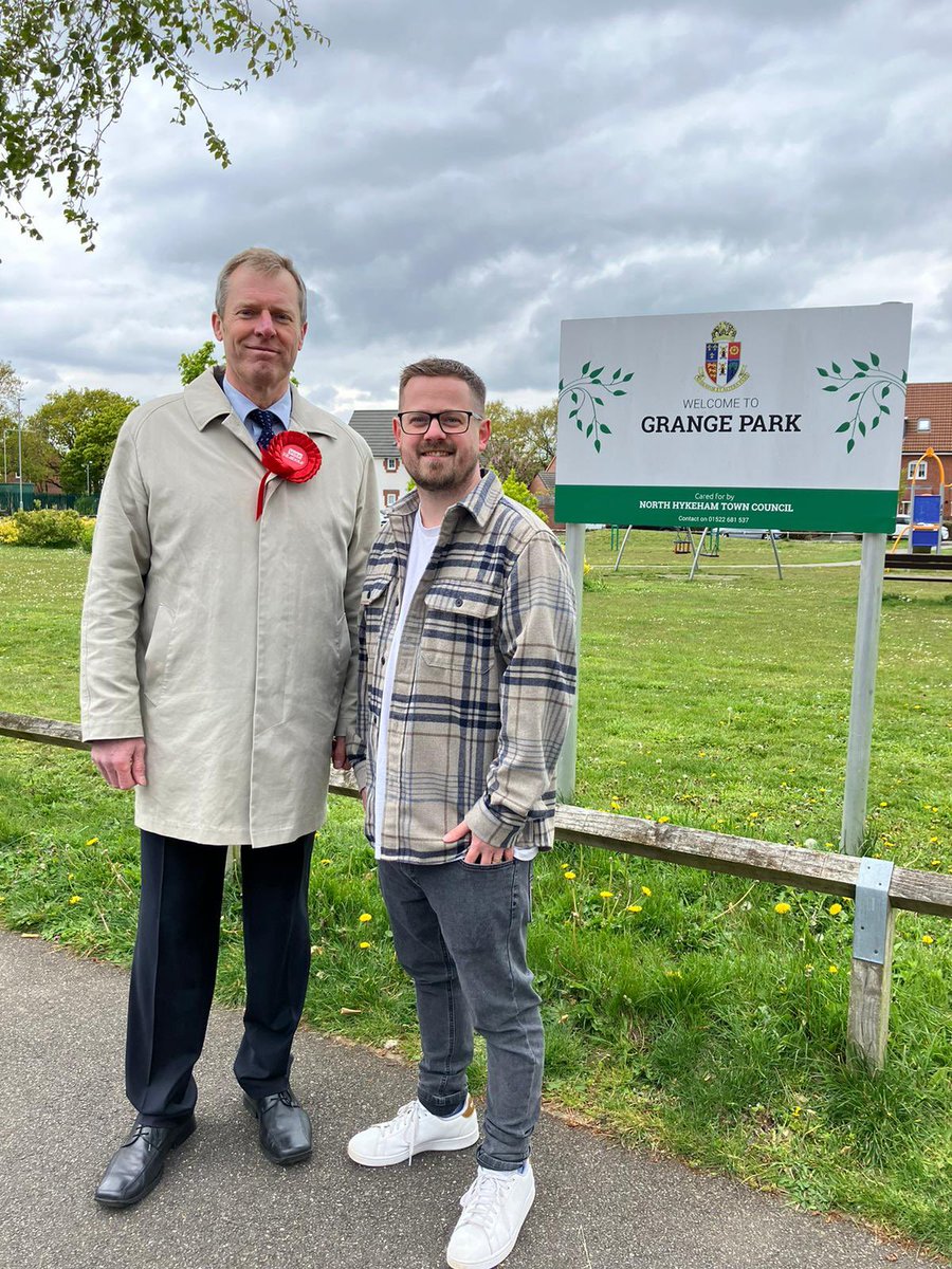 Was great to be out in Hykeham today with Mike, he’s got so much experience and knowledge of policing to bring to the role of Police and Crime Commissioner and is listening to the real priorities of people in Lincolnshire.