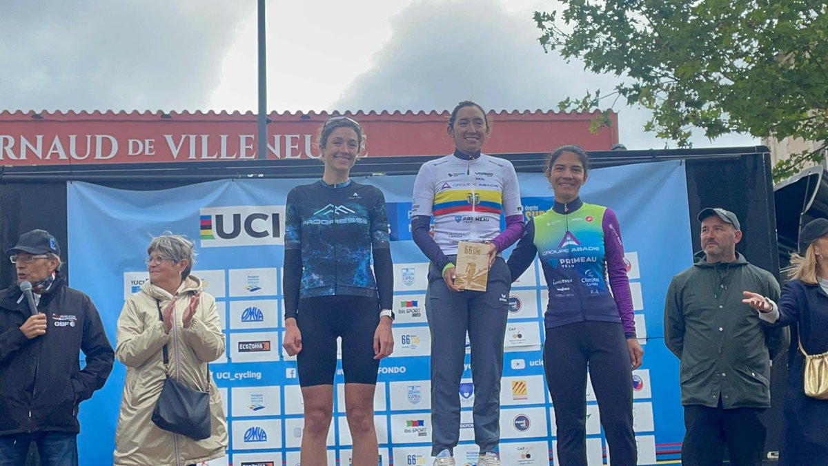 Hace 4 días regresé a Europa para continuar con mi calendario. 140 km en el Gran Fondo World Series y mis piernas han respondido bien.

Mañana nueva competencia luciendo mi tricolor con orgullo 🇪🇨 en mi equipo Primeau Velo Groupe Abadie 

@FundacionCrisfe <a href="/BancoPichincha/">Banco Pichincha</a>