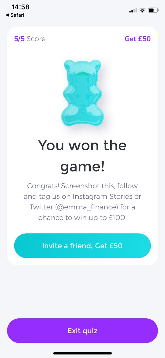 nataliechi17's tweet photo. @emma_finance my weekly attempt at winning the prize money 🤭 https://t.co/A5J7KPiuZT