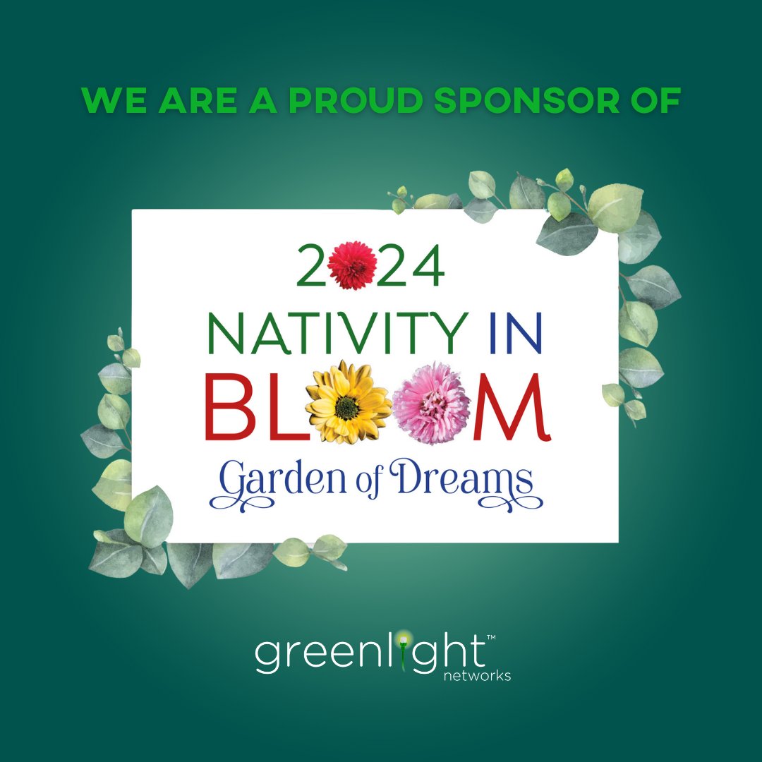 Greenlight Networks is a proud sponsor of this year's Nativity In Bloom – Garden of Dreams, hosted by Nativity Preparatory Academy of Rochester on April 27, 2024 from 6:30-8:30PM. This year's event showcases the aspirations of their students and graduates! #GreenlightNetworks