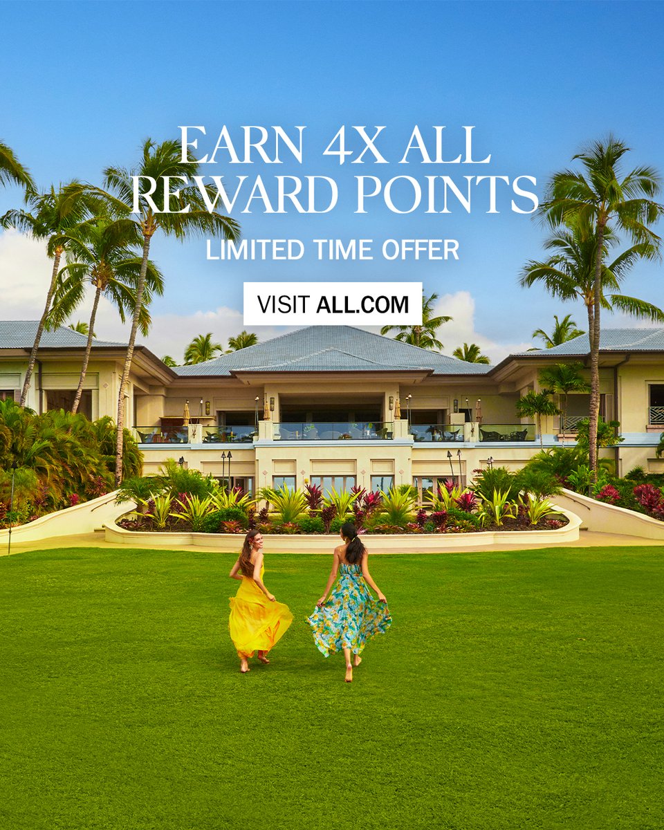 Elevate your stay at Fairmont Hotels & Resorts in the Americas and earn 4X ALL Reward points. Book before May 15 for stays between May 1 and June 30, 2024. 🔗 Register now at: spkl.io/601142Qdv
