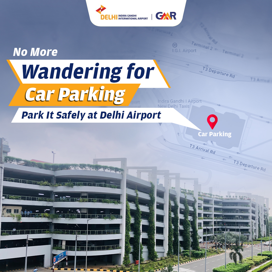 Ease into your journey stress-free with the Park & Fly service by #DelhiAirport. Say goodbye to parking hassles as you get a secure spot, ensuring a seamless start to your travels. Book here: bit.ly/DelParknFly #DELexperience #DELairport