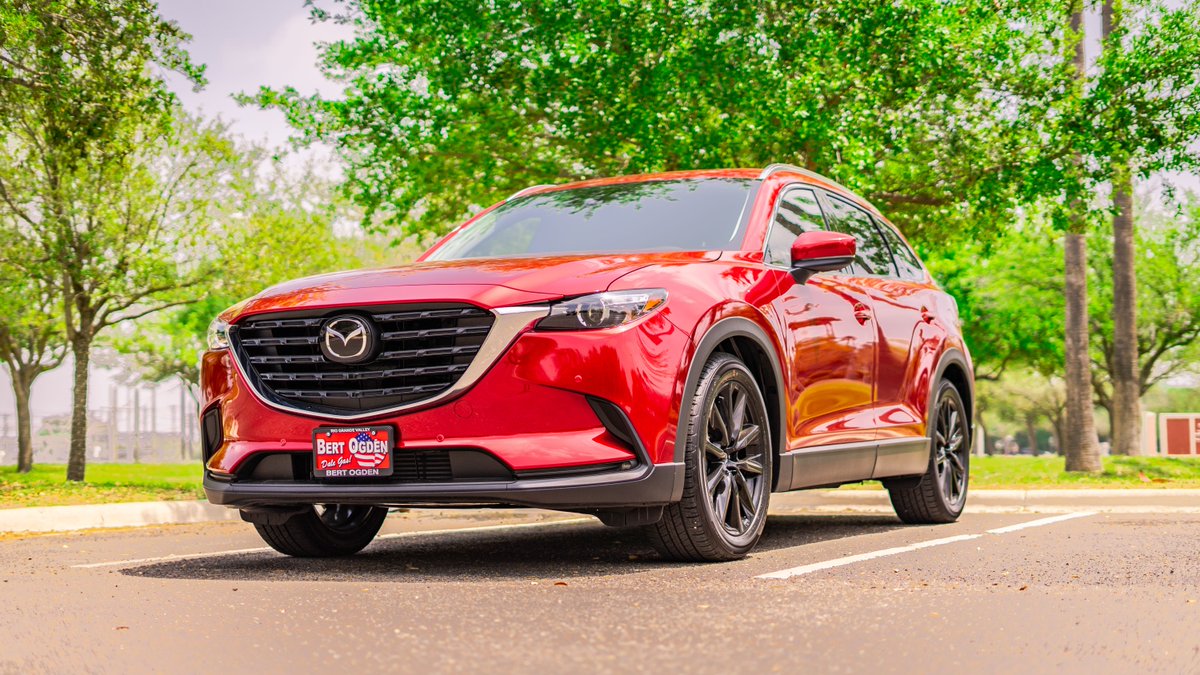 bertogdenmazdam's tweet photo. The Mazda CX-9 — a ride that makes every drive an experience. Ready to take it home? 

Call us at 956-622-4044 or explore options online https://t.co/GQta039JIR. Vehicle pictured: 2022 #MazdaCX9. #DaleGas #BertOgdenMazda makes it easy! https://t.co/Zt0FWaOKAg