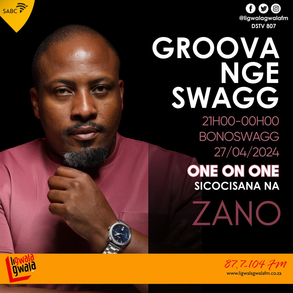 #GroovaNgeSwagg | 21H00-00H00 | 🎙️: @bonoswagg