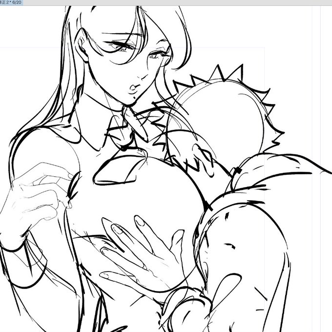 こういうシーンを書いたりなどしています 