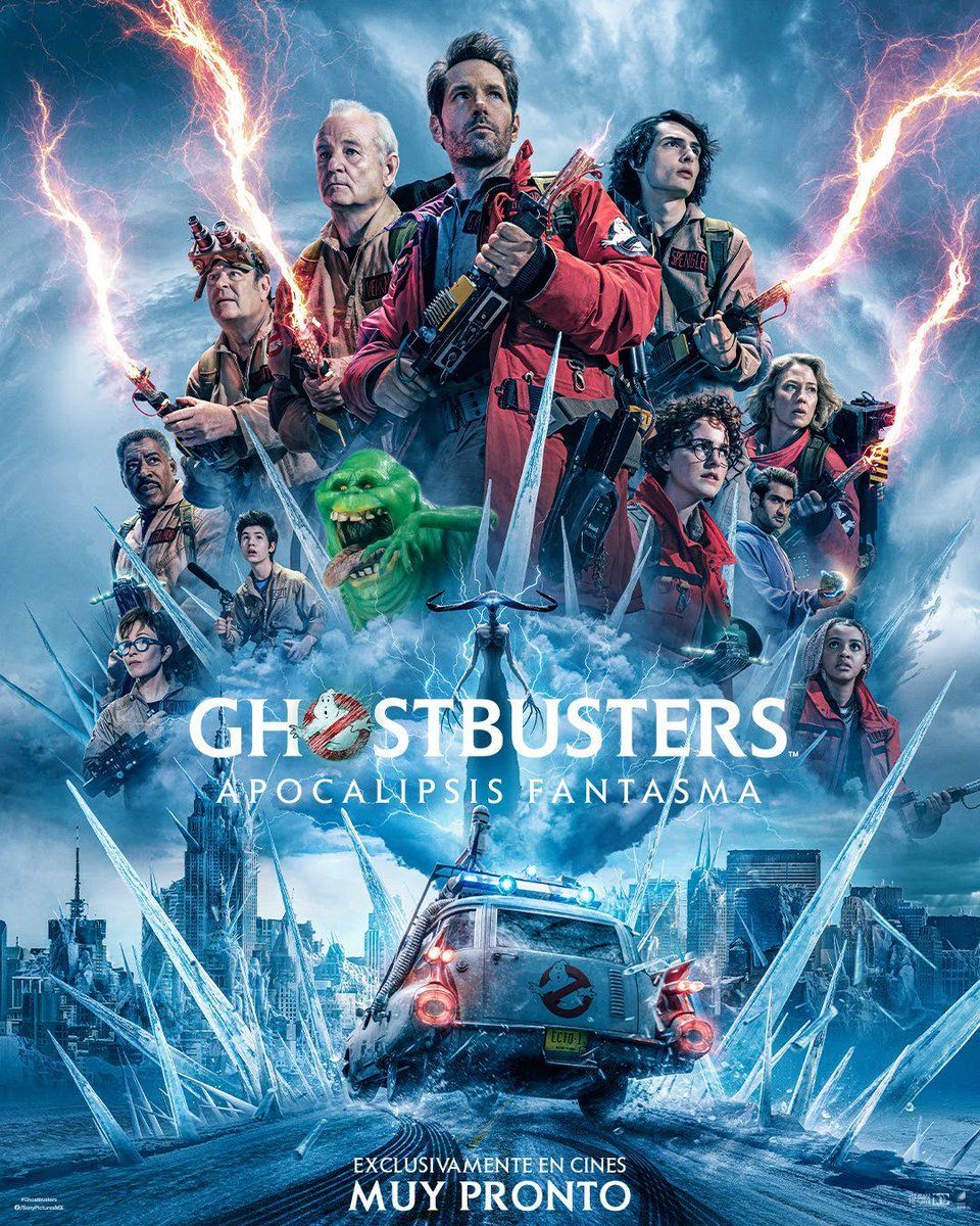 #Crítica de la película #GhostbustersApocalipsisFantasma dirigida por #GilKenan con #PaulRudd #CarrieCoon #FinnWolfhard #MckennaGrace #KumailNanjiani #PattonOswalt #CelesteOConnor #LoganKim #BillMurray #DanAykroyd #ErnieHudson #AnniePotts aquí tinyurl.com/cinent6780