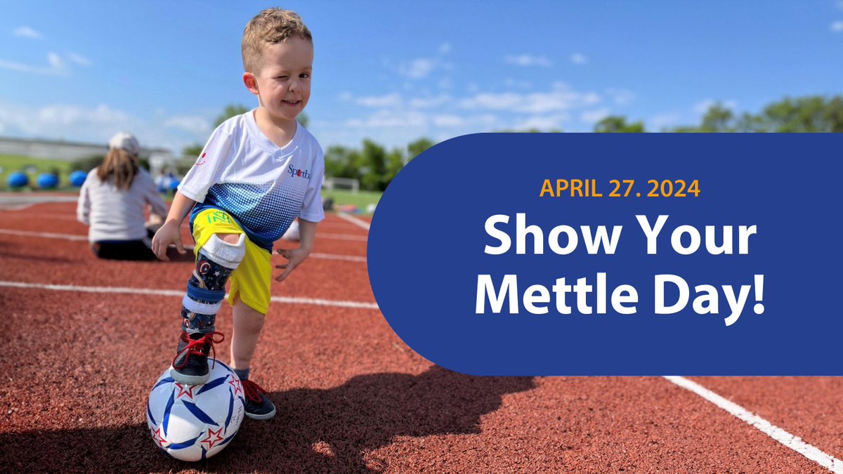 Today is Show Your Mettle Day, a day to empower individuals to show off their “mettle”— be it an artificial limb, wheelchair, crutches, etc. 🦾

Post a picture of yourself in your “mettle” and tag us or share in the comments below!

#WeThrive #LLLDAM