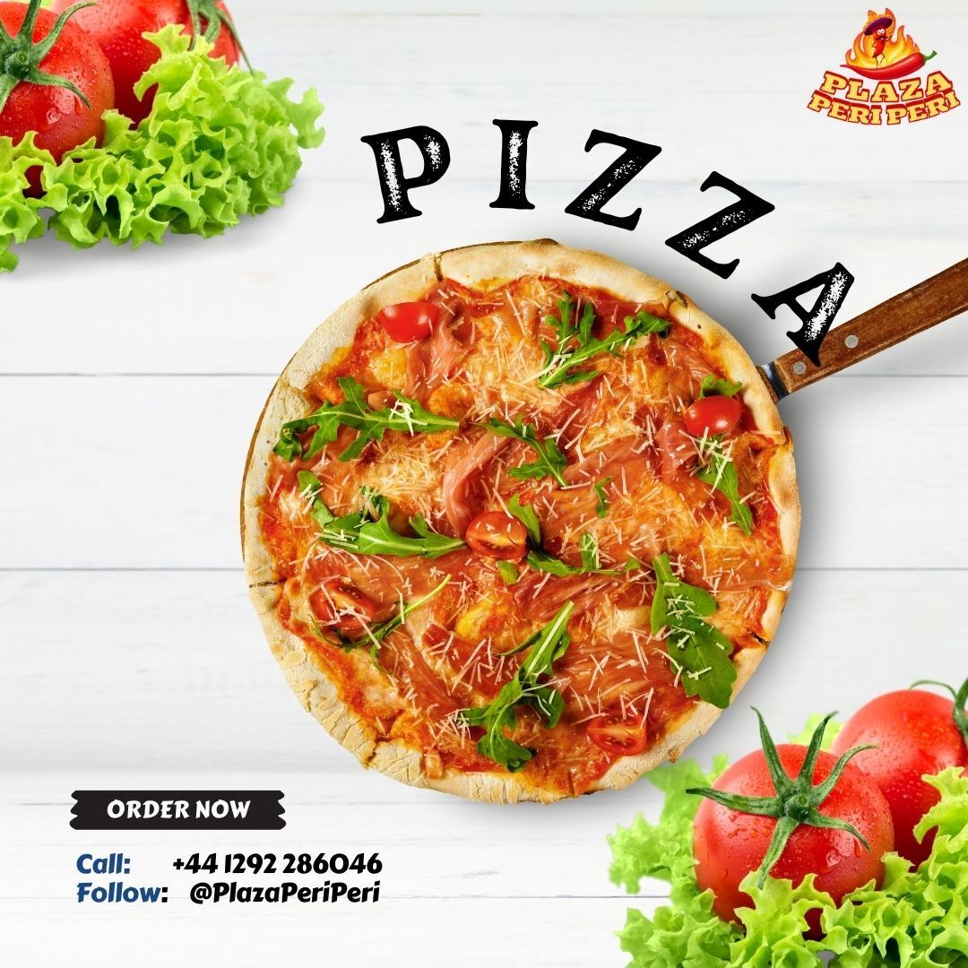 Experience pizza perfection like never before with our Special Pizza! 🍕✨ Crafted with premium ingredients and bursting with flavor, it's a slice of heaven in every bite. 
.
.
.
.
.
.
.
.
.
.
.
.
.
.
.
.
.
.
.
.
.
.
.
.
.#PlazaPeriPeri #SpecialPizza #PizzaPerfection #FlavorFiest