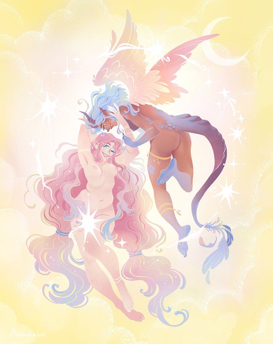 ✨ Eros &amp; Psyché ✨
Happy Lesbian visibility Week 🌸