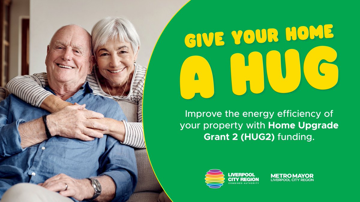 #GiveYourHomeAHug | We are offering home upgrade grants to help tackle fuel poverty and boost energy efficiency in housing across the city region? To find out if your property is eligible 👉 liverpoolcityregion-ca.gov.uk/home-upgrade-g…