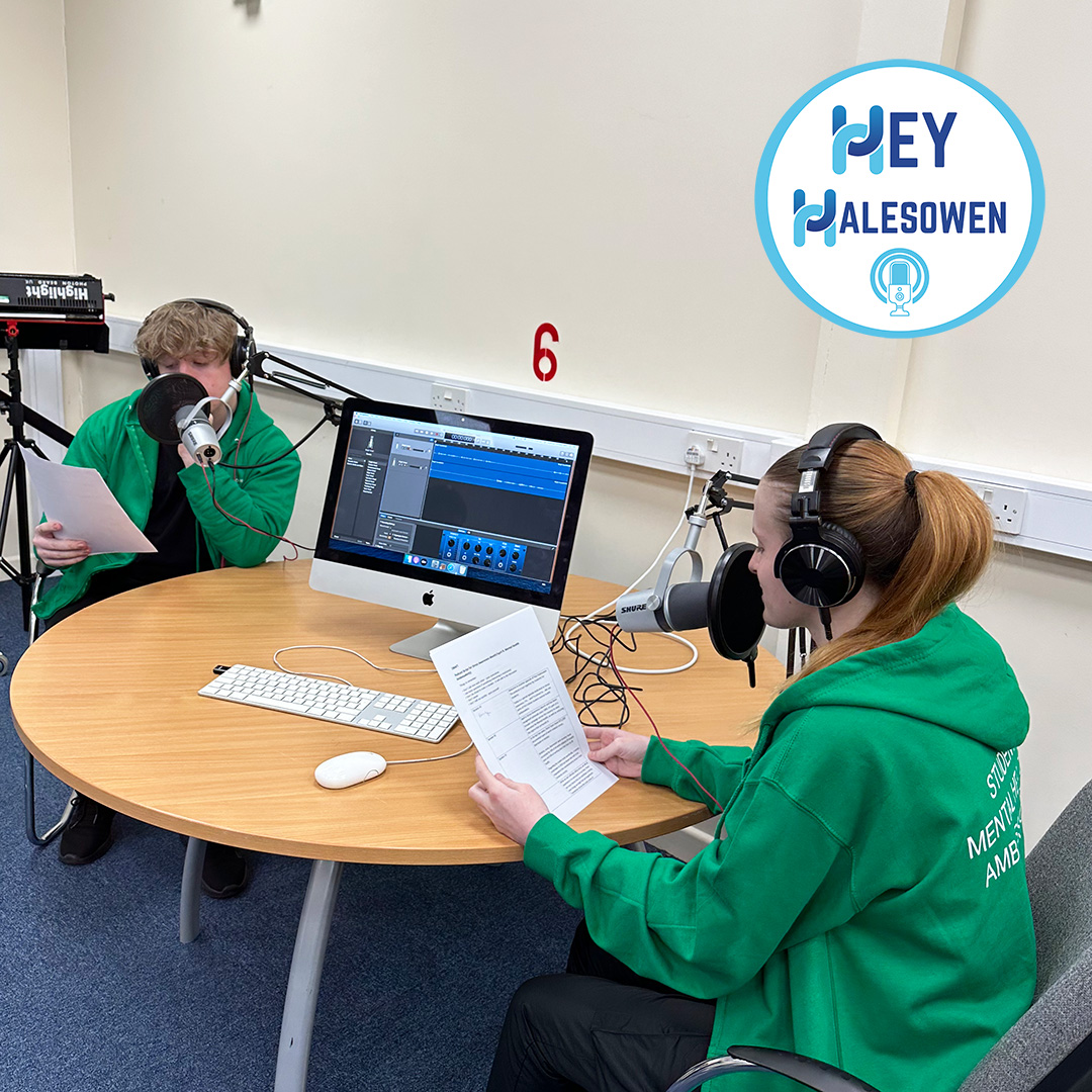 A new episode of Hey Halesowen has been released! April is Stress Awareness Month and our Student Mental Health Ambassadors have been sharing their own experiences, top tips to manage stress and how College can support you. Listen here: orlo.uk/Pnqb4 🎧 #Podcast