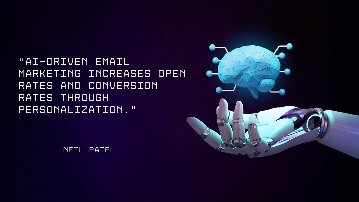 #EmailPersonalization #ConversionRates #AImarketing