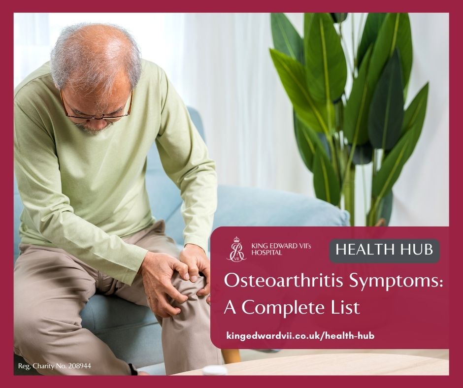 🔍 Exploring Osteoarthritis: Uncover @JGriffithsortho complete list of symptoms in our latest Health Hub article! From joint pain to stiffness, learn how to recognize the signs and take control of your health: bit.ly/49M7ZaK #Osteoarthritis #HealthAwareness
