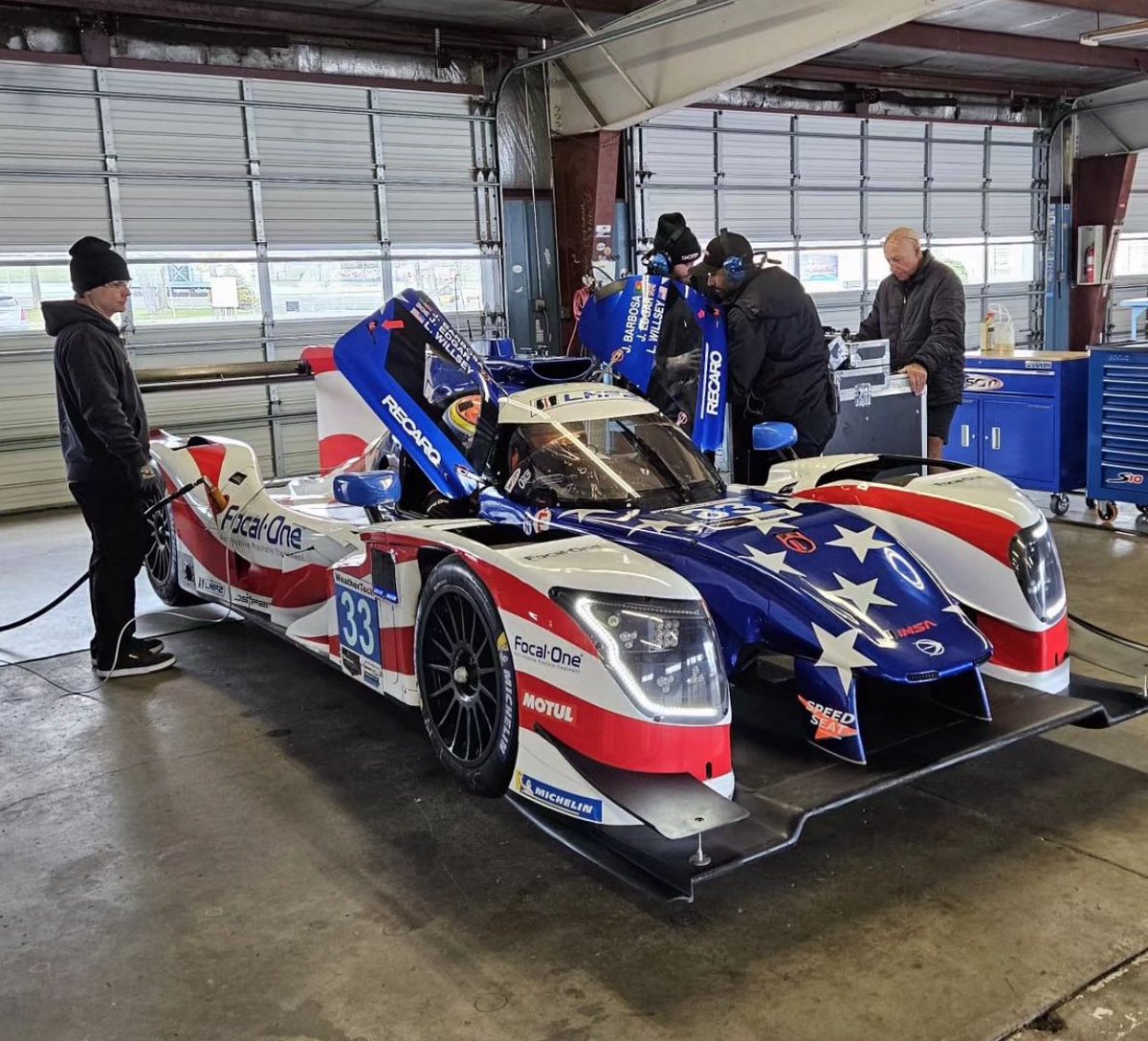 Testing 1,2! ⏱️🔧 Really enjoyed being back with the @SeanCreechMS team for a couple of days testing at @WGI. It was bit cold, but what a circuit! 🙌🏼

#IMSA #EnduranceRacing #Testing @MtrsportAcademy #TeamUK