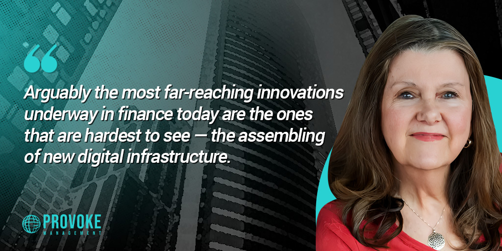 Innovation in finance is more than meets the eye! @JoAnnBarefoot's perspective emphasizes the critical role of digital infrastructure in driving far-reaching changes. #FinTechInnovations #Regulation 🔗 tinyurl.com/33zs9muf