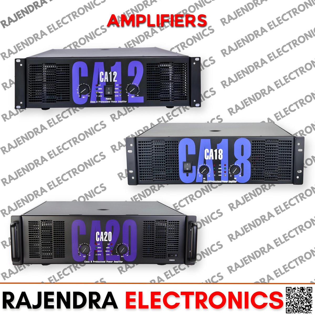 Rajendra_Elec's tweet image. AMPLIFIERS

STOCK AVAILABLE !!!

FOR PRICE AND MORE INFORMATION FOLLOW US ON OUR WHATSAPP CHANNEL :
whatsapp.com/channel/0029Va…

For any Query:
☎ : +91-9899391155, +91-9910772484