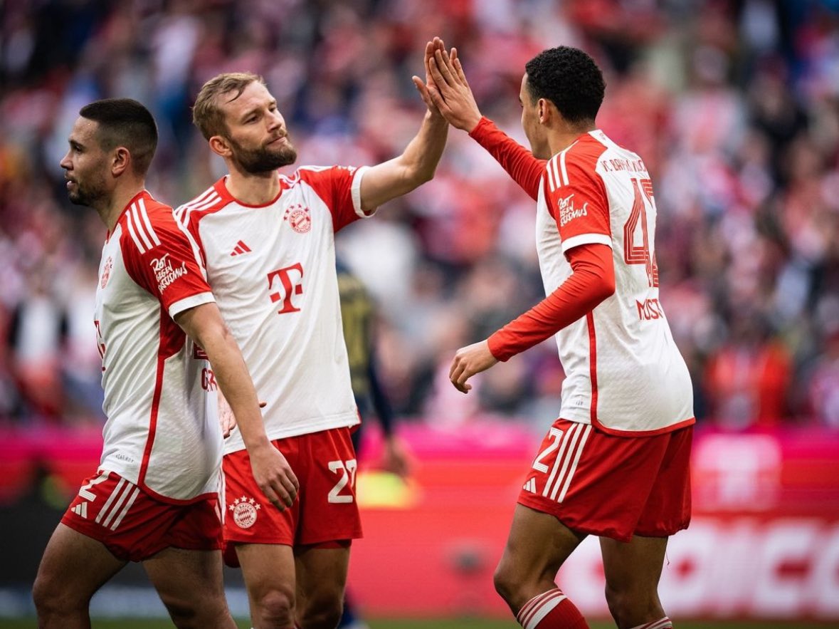 🔴❗️ Konrad Laimer leaves the pitch with an injury for Bayern ahead of Real Madrid game on Tuesday.