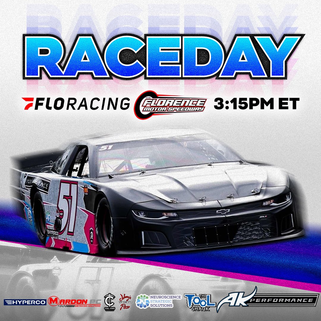 Another opportunity to be great today 🤞🏼 3:15 PM EST @FloRacing