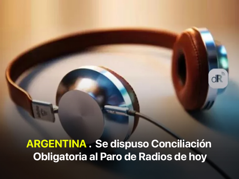 🔺#NEWS deRadios.com 👉 ARGENTINA . Conciliación obligatoria al Paro de Radios dispuesto para hoy deradios.com/radio/argentin…

👉 LINKS linktr.ee/deRadios.com

<a href="/ArpaPrensa/">ARPA</a> <a href="/SALCoLocutores/">SALCO - Locutores y Comunicadores</a> <a href="/Sergio_Gelman/">Sergio Gelman</a> <a href="/SonidoGremial/">Sonido Gremial</a> <a href="/SUTEP_AR/">SUTEP</a> <a href="/AATRACSantaFe/">AATRAC Santa Fe</a> <a href="/cositmecos/">COSITMECOS</a> <a href="/cesarmarchione/">Cesar Marchione 📻🎛️🎚️💻</a>