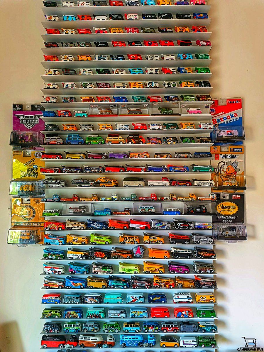 Big love for #CampervanFan Jordi Paula's incredible #VW die-cast collection! It's lovely to see how these little replicas can bring us so much joy and nostalgia! 🥰 #SmallButMighty